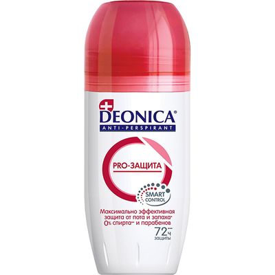 Дезодорант для тела DEONICA 50мл Антиперспирант Pro-защита ролик