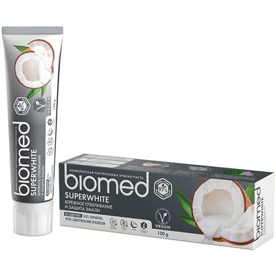 Зубная паста BIOMED 100г Супервайт