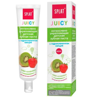 Зубная паста SPLAT Juicy 35мл Киви-клубника детская*20