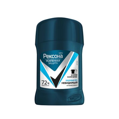 Дезодорант для тела REXONA/РЕКСОНА MEN 50мл Инвизибл Айс стик