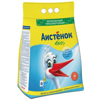 Стиральный порошок АИСТЁНОК 4000г 4х4