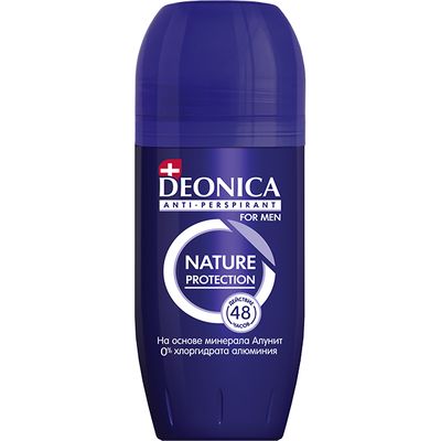 Дезодорант для тела DEONICA FOR MEN 50мл Антиперспирант 5 Protection ролик