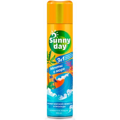 Освежитель воздуха SUNNY DAY 300см3 Мечты о море