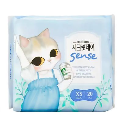 Прокладки ежедневные SECRET DAY Sense 20шт (15,5см) Ультратонкие дышащие органические