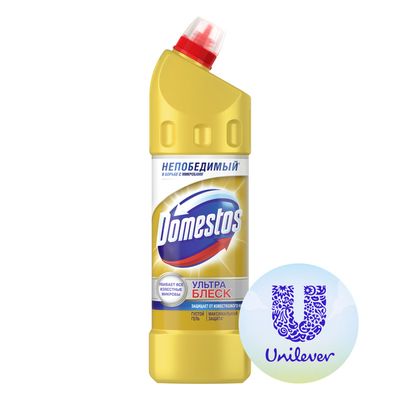 Чистящее средство для туалета DOMESTOS/ДОМЕСТОС 1000мл Ультра блеск