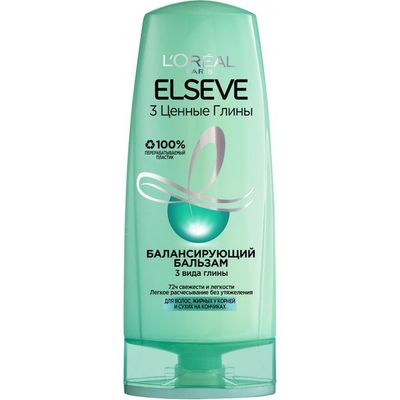 Бальзам-ополаскиватель для волос L'OREAL Elseve 200мл Глина