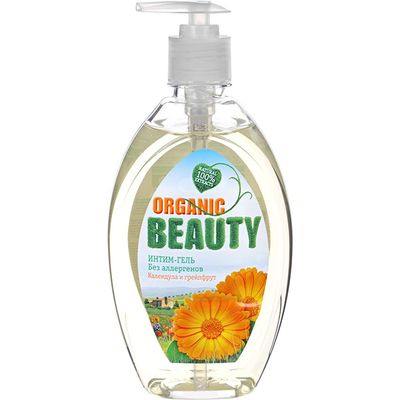 Средство для интимной гигиены ORGANIC BEAUTY 500мл Календула и Грейпфрут