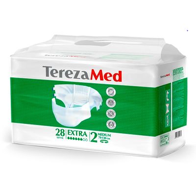 Подгузники для взрослых TEREZAMED Extra Medium 28 шт
