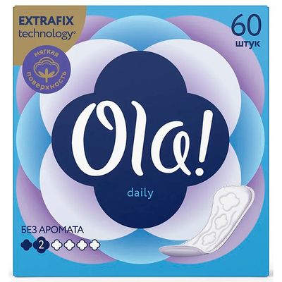 Ежедневные женские прокладки OLA! Daily 60шт*12