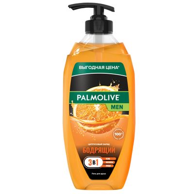 Гель для душа PALMOLIVE MEN 750мл Цитрусовый заряд