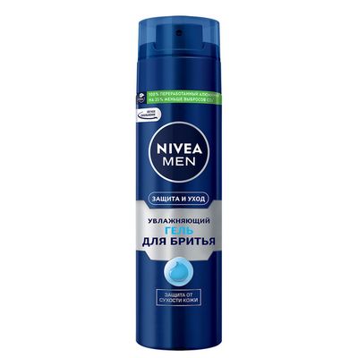 Гель для бритья NIVEA MEN 200мл Защита и уход