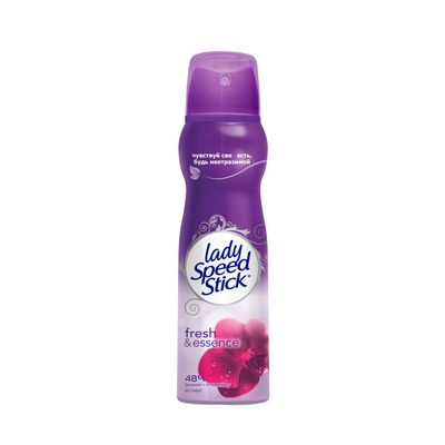 Дезодорант для тела LADY SPEED STICK 150мл спрей Fresh&Essence Черная Орхидея