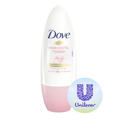 Дезодорант для тела DOVE/ДАВ 50мл Нежность пудры женский шариковый