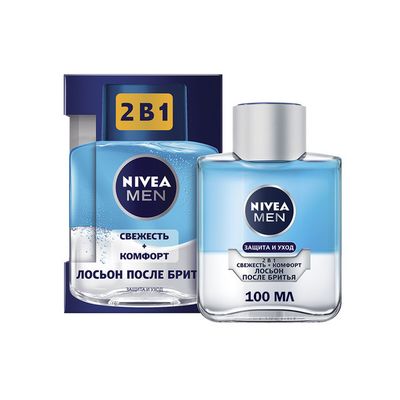Лосьон после бритья NIVEA MEN 100мл Защита и уход