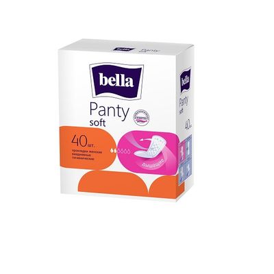 Прокладки ежедневные BELLA Panty Soft 40шт