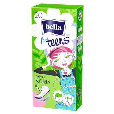 Прокладки ежедневные BELLA For Teens 20шт Panty Relax deo для подростков