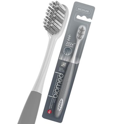 Зубная щетка BIOMED 1шт средняя Silver