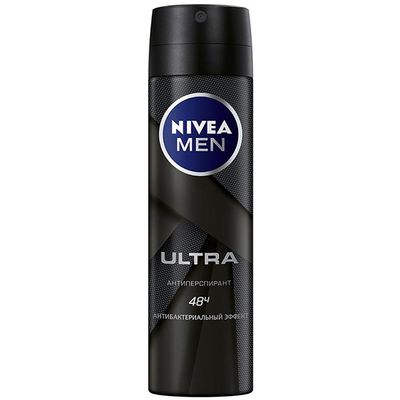 Дезодорант для тела NIVEA 150мл Антиперспирант спрей ULTRA муж