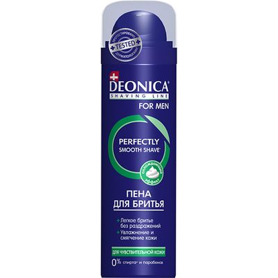 Пена для бритья DEONICA FOR MEN 240мл Для чувствительной кожи