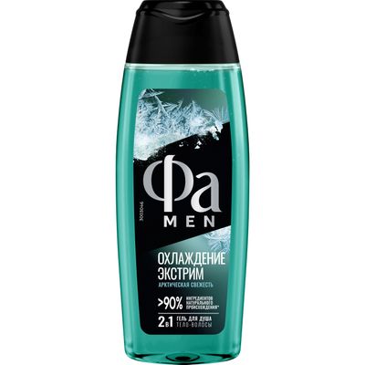Гель для душа ФА MEN 250мл Охлаждение Экстрим*10