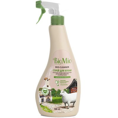 Средство чистящее BIO MIO 500мл Bio-Kitchen для кухни Лемонграсс, спрей