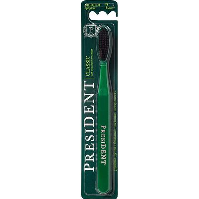 Зубная щетка PRESIDENT Classic 7 мил арт.4900.01