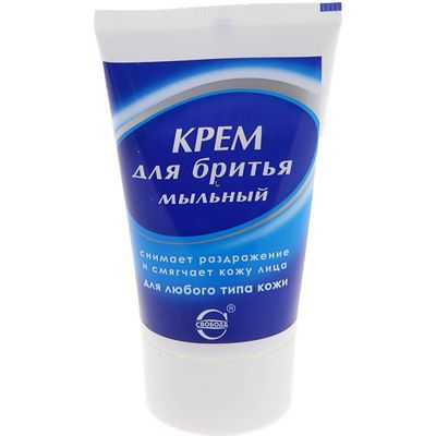 Крем для бритья СВОБОДА 40г Мыльный для любого типа кожи, лам. туба*15