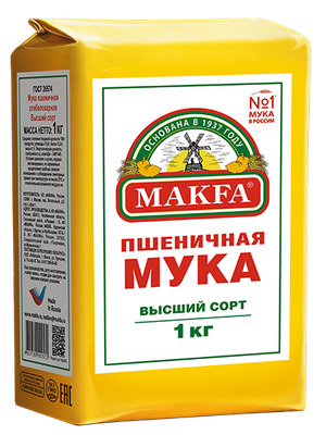 Мука Макфа пшеничная 1кг