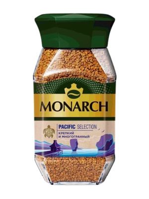 Кофе МОНАРХ Pacific Selection натур.раств.сублимир с/б 12*90г