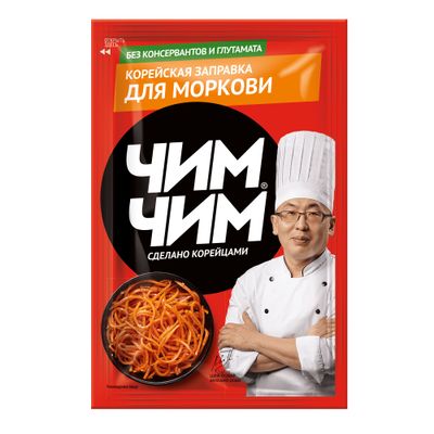 Корейская заправка Чим-Чим для моркови пакет 60г 1/4/12