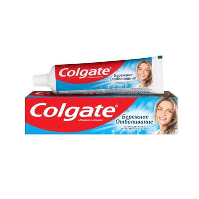 Зубная паста COLGATE 150мл Бережное Отбеливание