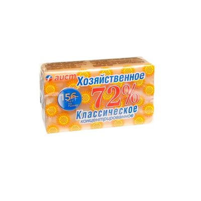 Мыло хозяйственное АИСТ 150г 72% Классическое в упаковке*40