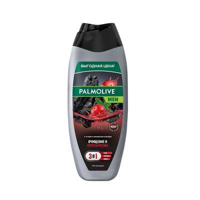 Гель для душа PALMOLIVE MEN 450мл 3в1 Очищение и Перезагрузка