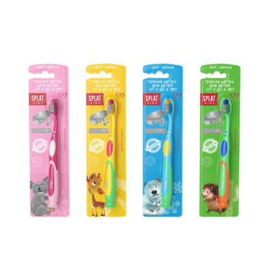 Зубная щетка SPLAT KIDS 1шт Зубная щетка для детей