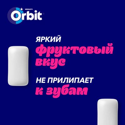 Жевательная резинка Orbit Сочный арбуз без сахара, 13,6 г