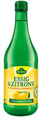 KUHNE Уксус 5% с лимонным соком 750мл *6 с/б