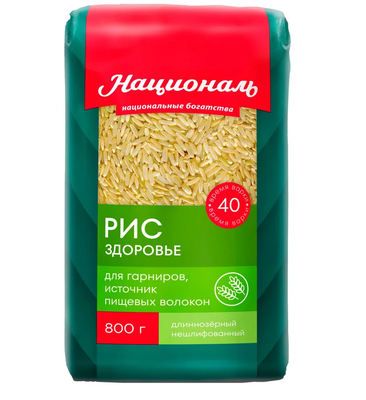 Националь Рис Здоровье 800г