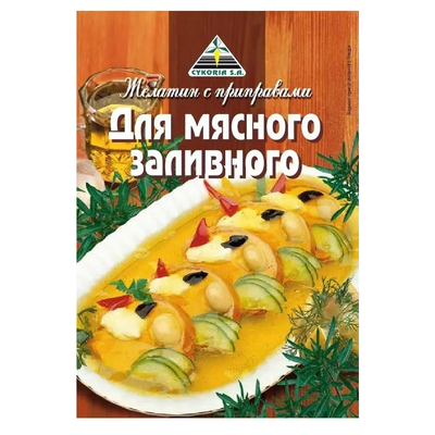 Цикория (CYKORIA) Желатин для мясного заливного 40гр.*60
