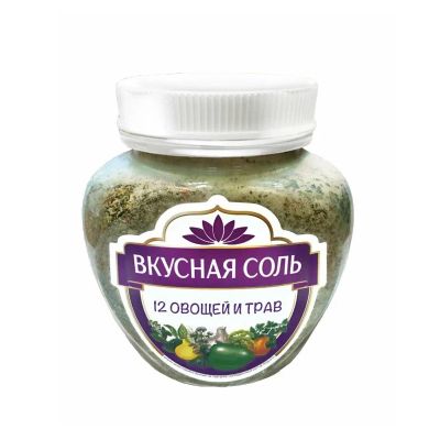 Вкусная Соль 12 овощей и трав 400гр.*6 пэт/б