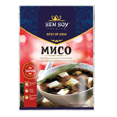 СЭНСОЙ Основа для супа "Мисо" 80гр.*15 (Премиум)