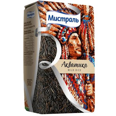 Мистраль Рис Акватика (Дикий) 500гр.*12