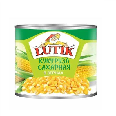 LUTIK кукуруза отборная 425мл.*12 ж/б