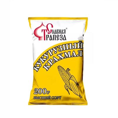 Славная Трапеза Крахмал Кукурузный 200гр.*24