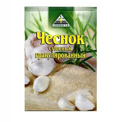 Цикория (CYKORIA) Чеснок сушеный гранулир. 20гр.*50