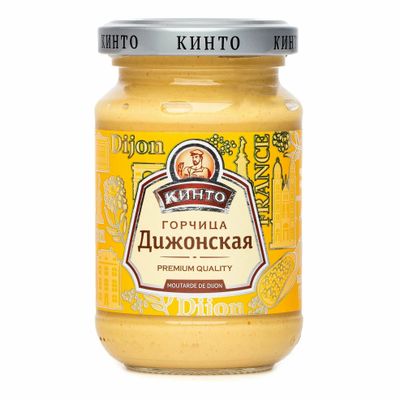 КИНТО Горчица "Дижонская" 170гр.*12
