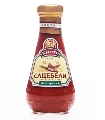 КИНТО соус томатный "Сацебели" Охотничий 300гр.*6