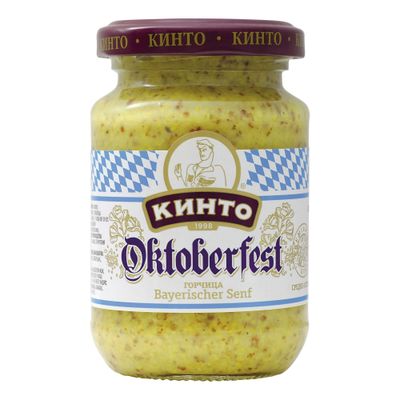 КИНТО Горчица "Октоберфест" баварская 170гр.*12