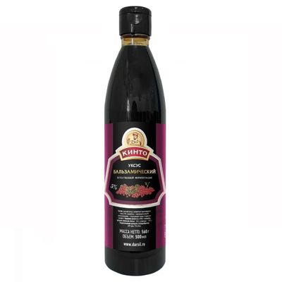 КИНТО Уксус бальзамический 5% 550гр.*6 пэт