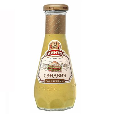КИНТО соус майонезный "Сэндвич Горчичный" 280гр.*6