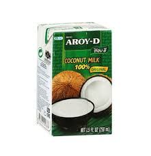AROY-D Кокосовое молоко 250мл*36 тетра пак
